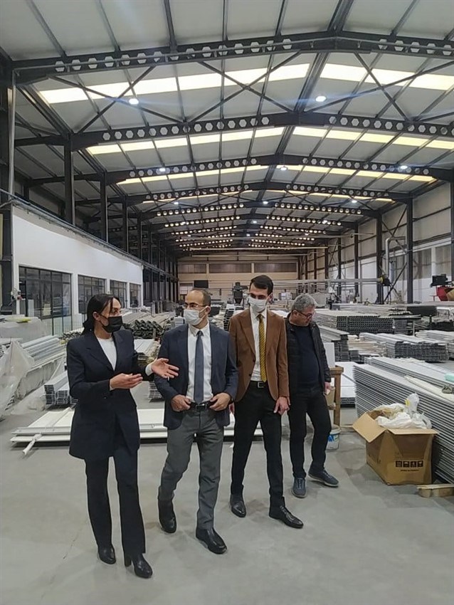 Aykim Metal Sanayi Alüminyum Fabrikasına ziyaret