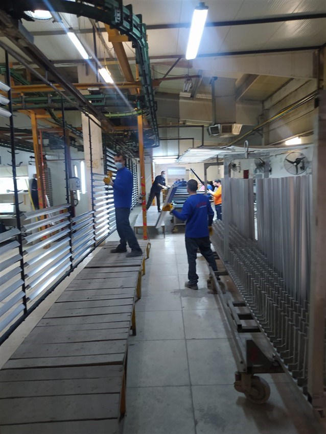 Aykim Metal Sanayi Alüminyum Fabrikasına ziyaret
