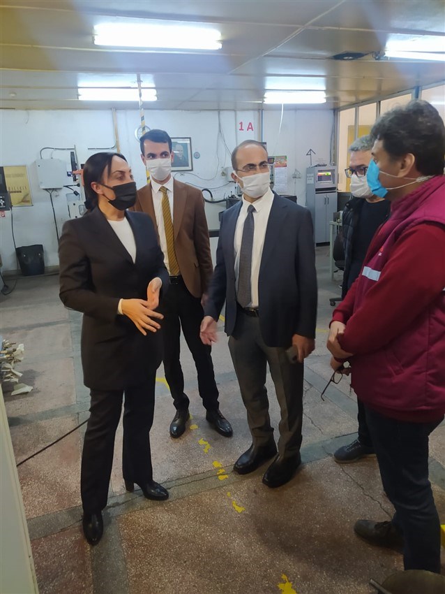 Aykim Metal Sanayi Alüminyum Fabrikasına ziyaret