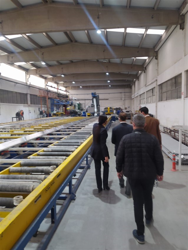 Aykim Metal Sanayi Alüminyum Fabrikasına ziyaret