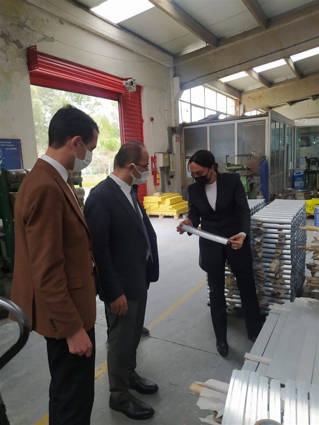 Aykim Metal Sanayi Alüminyum Fabrikasına ziyaret