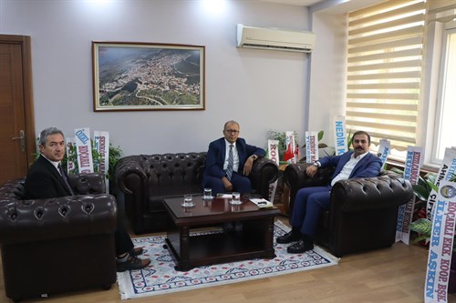 Aydın İl Tarım ve Orman Müdürü Sn. İbrahim ALTINTAŞ hayırlı olsun ziyaretinde bulundu.
